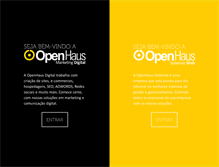 Tablet Screenshot of openhaus.com.br